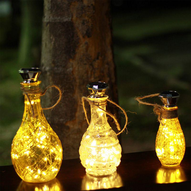 Decor Lighting Cork - Lichter für Flaschen, 6 x Kork-Lichter,
