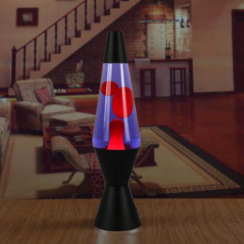 Lava Lamp Desktop - Konische Lavalampe mit Quallen-Design, Zwiebel-Wachs Stimmungslicht,