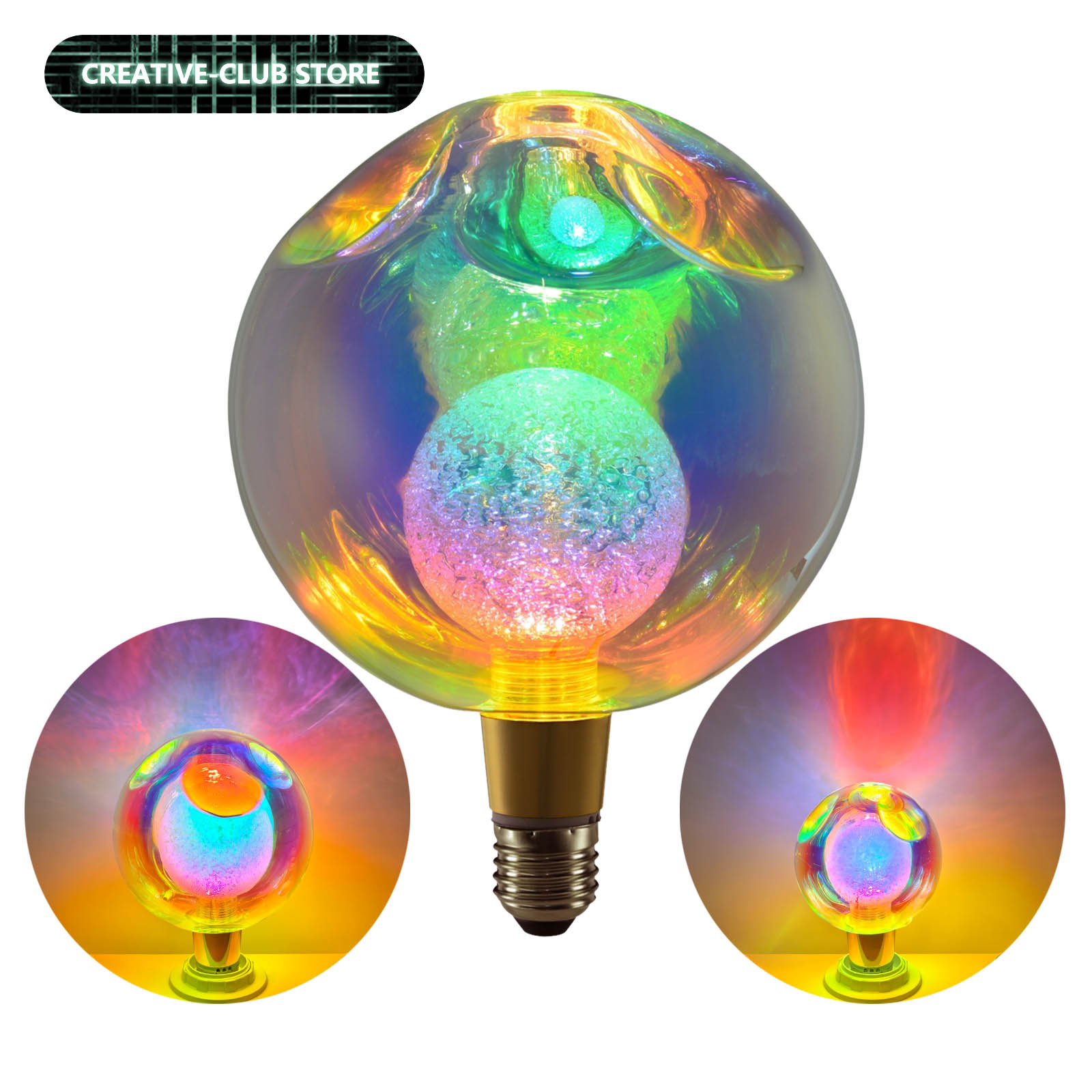 Lighting Decor For Bedroom - E27 P90 P120 P150 Runde Kugel