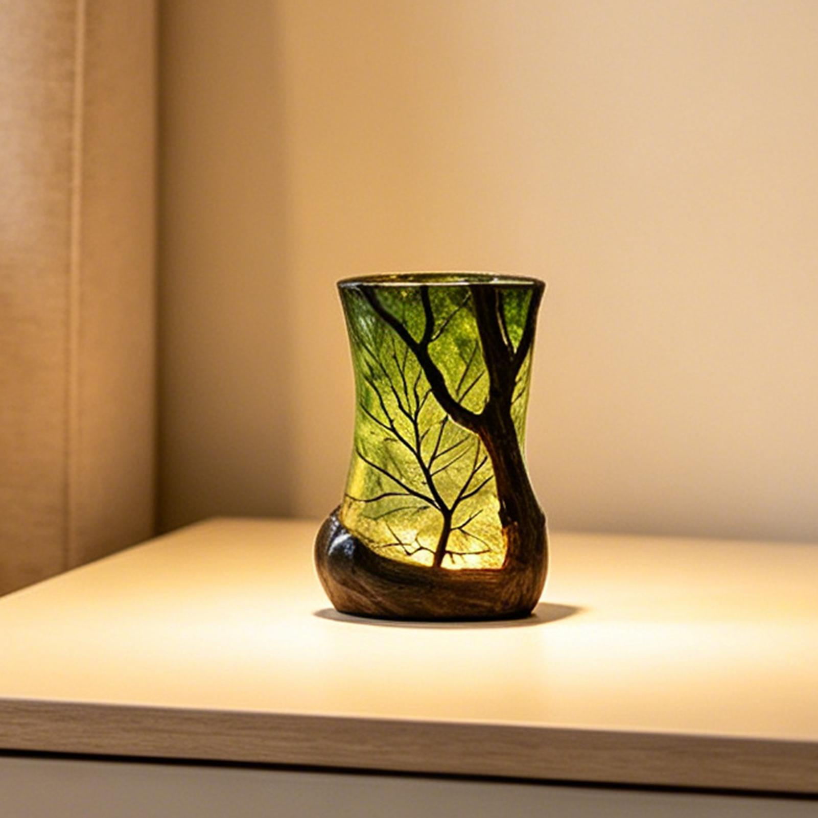 Lighting Table Decor - Nachttischlampe Wald-Nachtlicht Dekoratives Stimmungslicht für Zuhause
