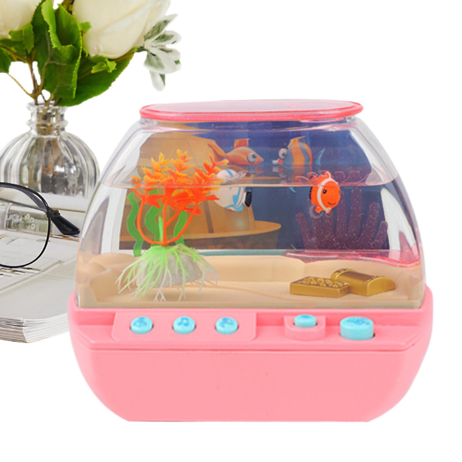 Lighting Decor For Bedroom - Spielzeug-Aquarium als Heimdekoration mit Musik und