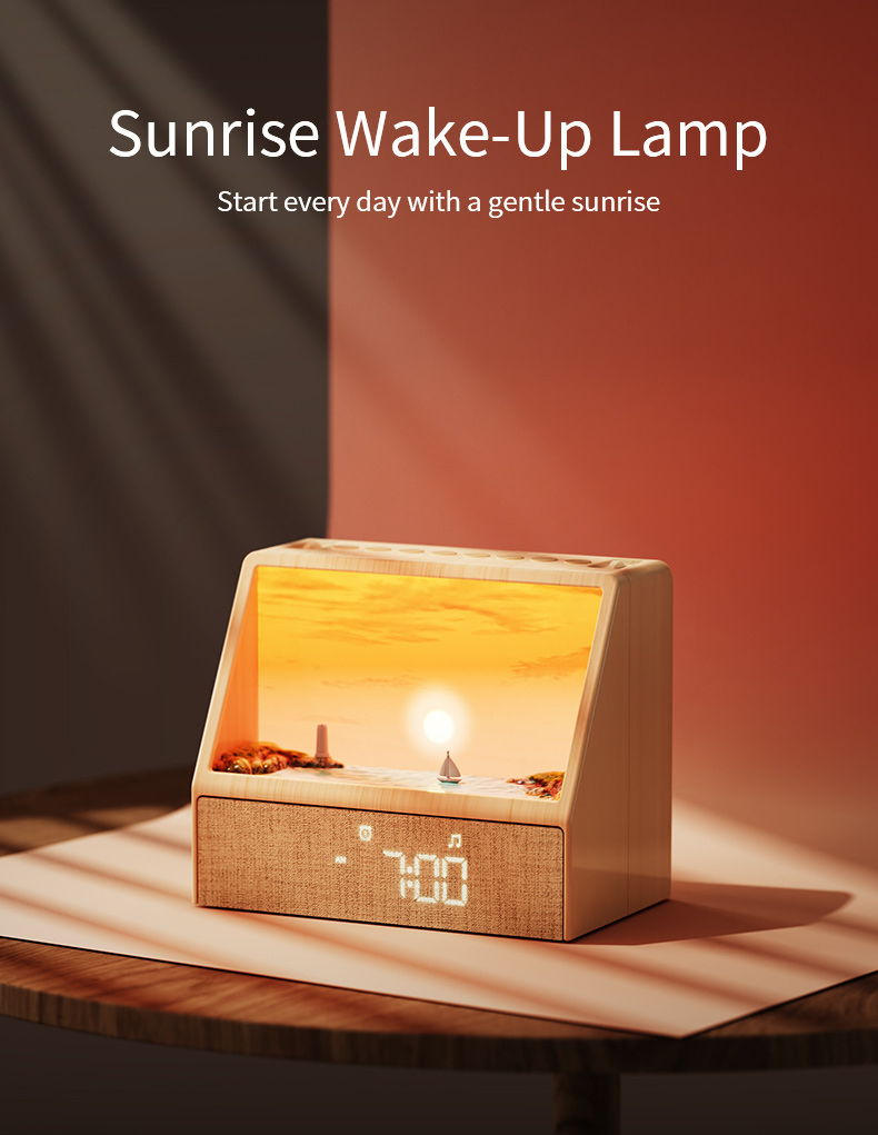 Lighting Table Decor - Sternenprojektor Sonnenuntergangslampe Tragbares Stimmungslicht für den