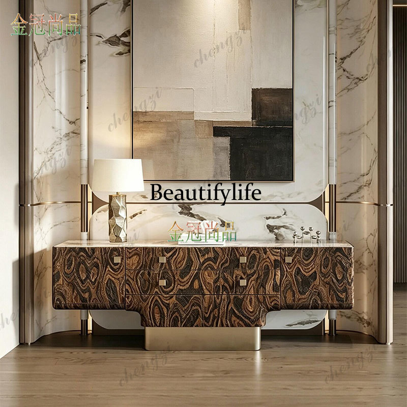 Home Lighting & Decor St Catharines On - Leichter Luxus-Eingangsschrank, Wohnzimmer-Marmor-Wandschrank, Dekoschrank