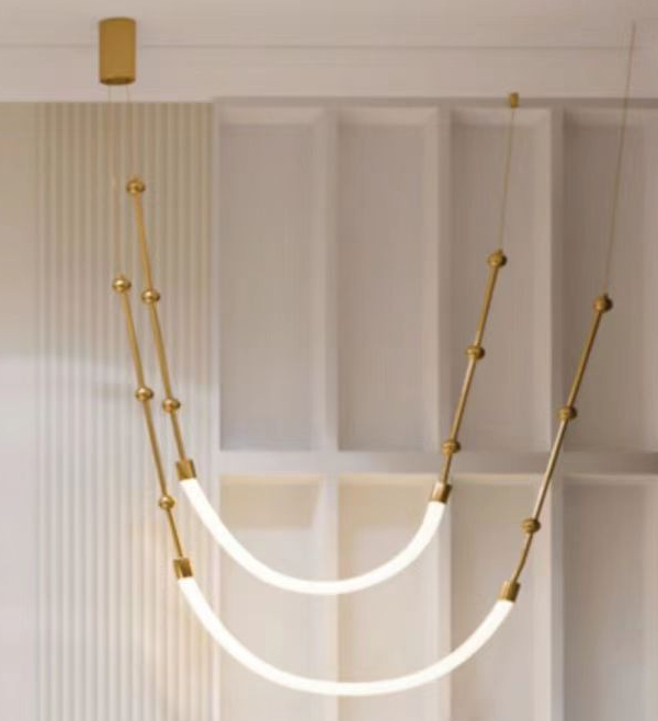 Decor Lighting Online - Nordic Line LED Silikon-Kronleuchter Moderne Kreative