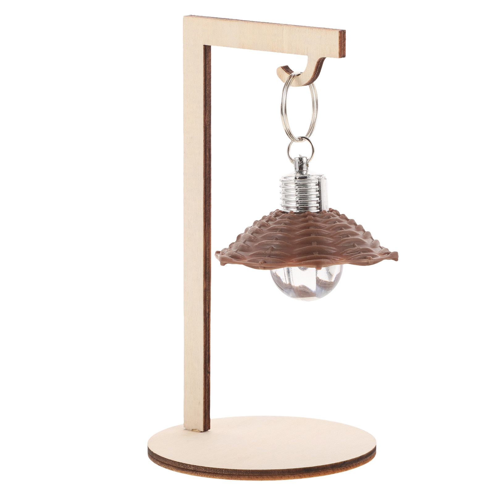 Lighting Table Decor - Kreatives Holz-Schreibtischlampen-Set DIY Tischleuchte Polymer Clay