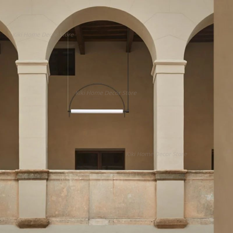 Decor Lighting Online - Italienische Designer-Pendelleuchte im minimalistischen Stil, LED-Linienpendelleuchte