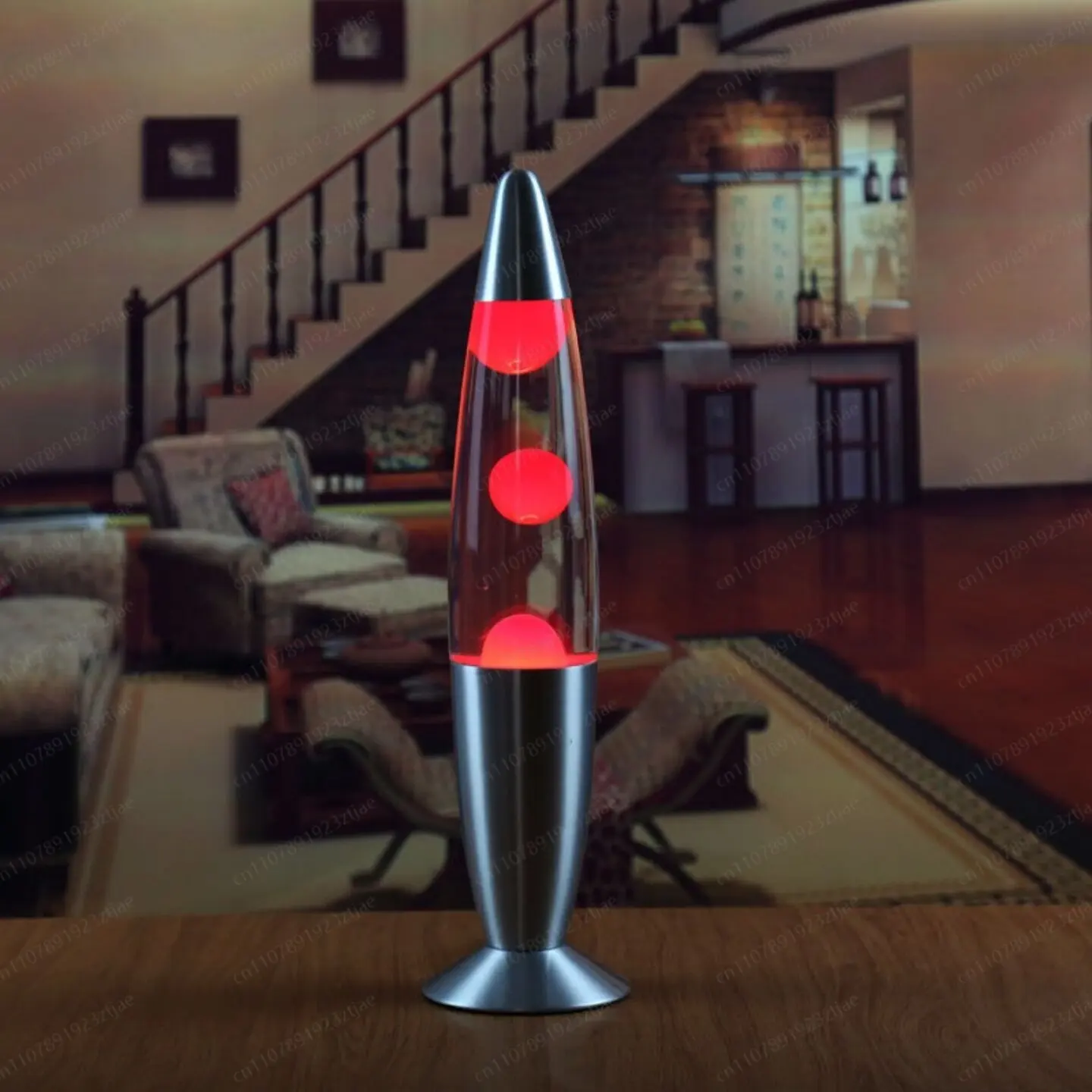 Lava Lamp Desktop - 16 Zoll Magma-Lavalampe Planktonische Quallen-Tischlampe Schlafzimmer-Nachttischlampe