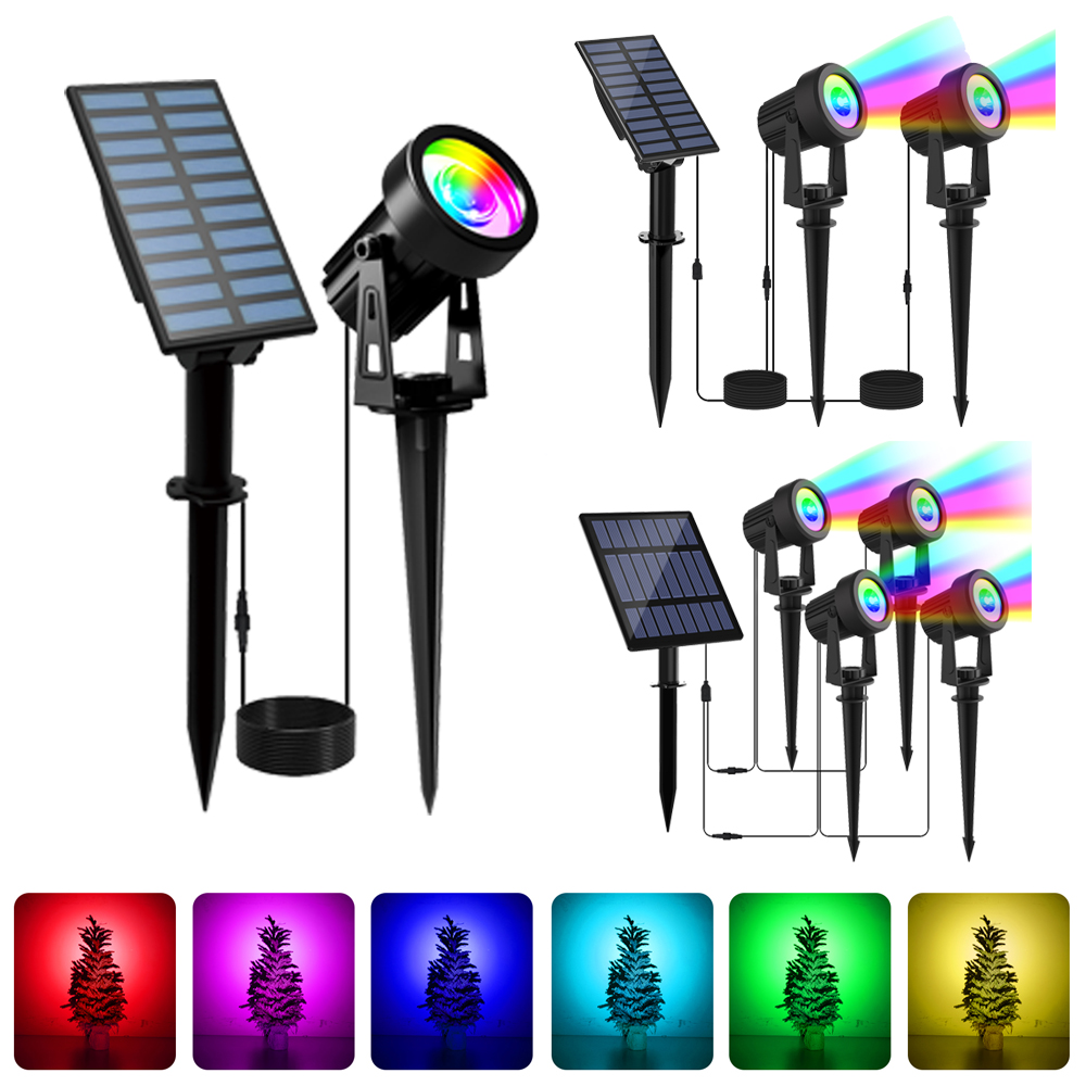 Lighting Decor Sunrise - 1/2/4 Lichter RGB Solar LED Licht