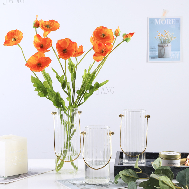 Nordische Kreative Glasvase Lu – Lighting Room Decor Photo Bewertung und Preis