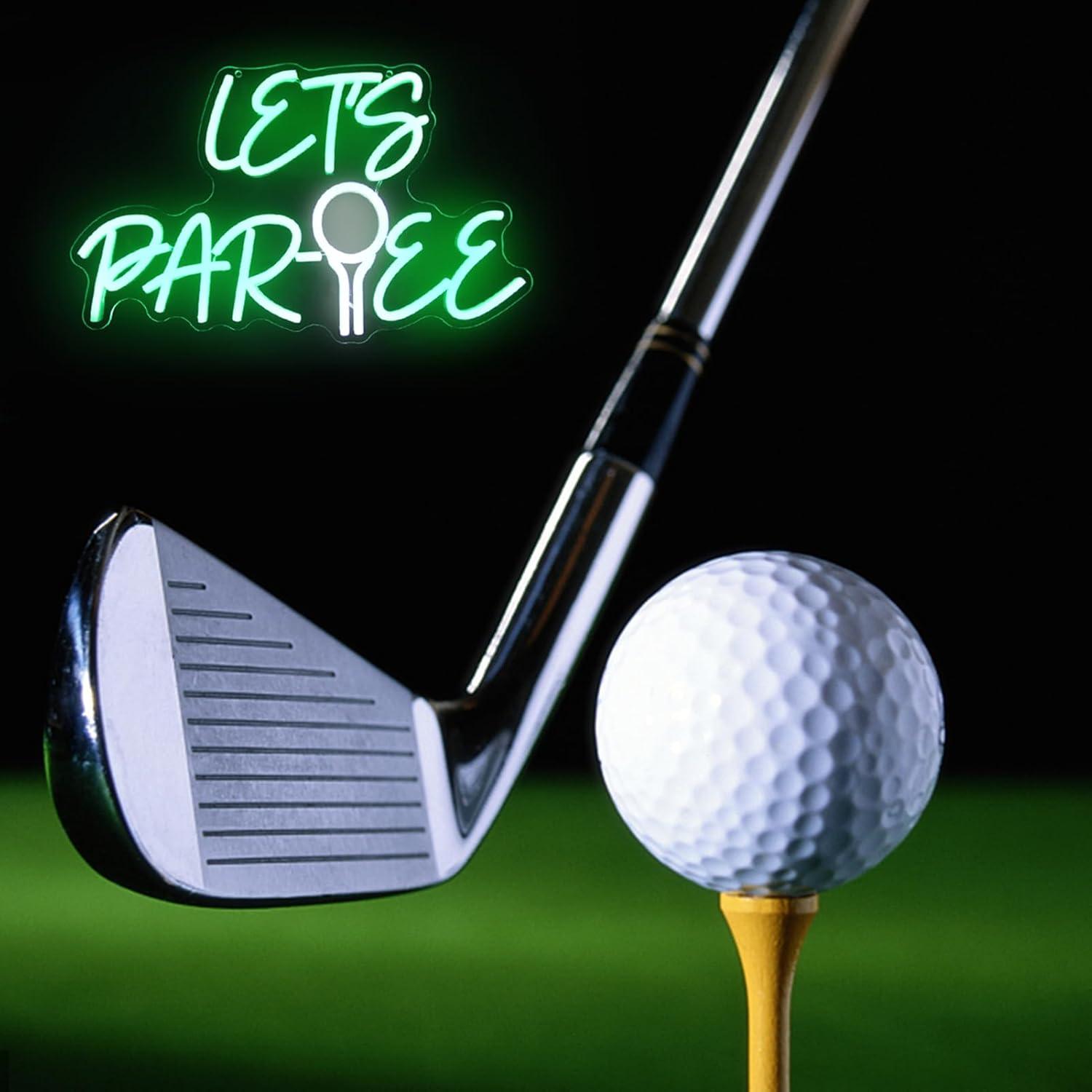 Let's Par Tee Neon-Schild Golf – Wall Decor Lighting Bewertung und Preis