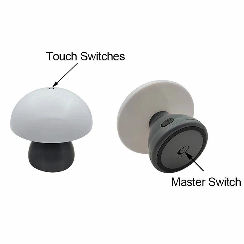 Pilz LED Tischlampe Lade Touch – Mushroom Table Lamp Bewertung und Preis