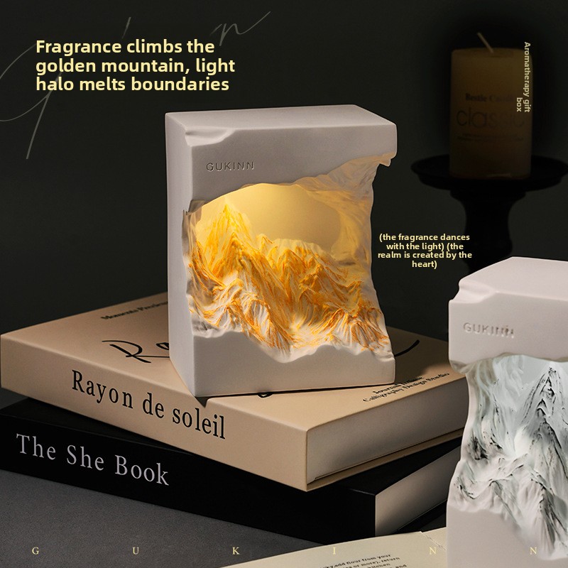 Golden Mountain Sunrise Aroma- – Lighting Decor Sunrise Bewertung und Preis
