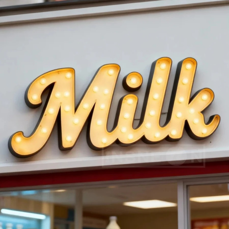 Benutzerdefinierte Metall Glüh – Light Up Letters Marquee Bewertung und Preis