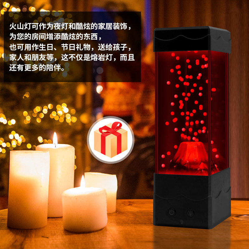 LED Lava Vulkan Licht Hause De – Lava Lamp Desktop Bewertung und Preis