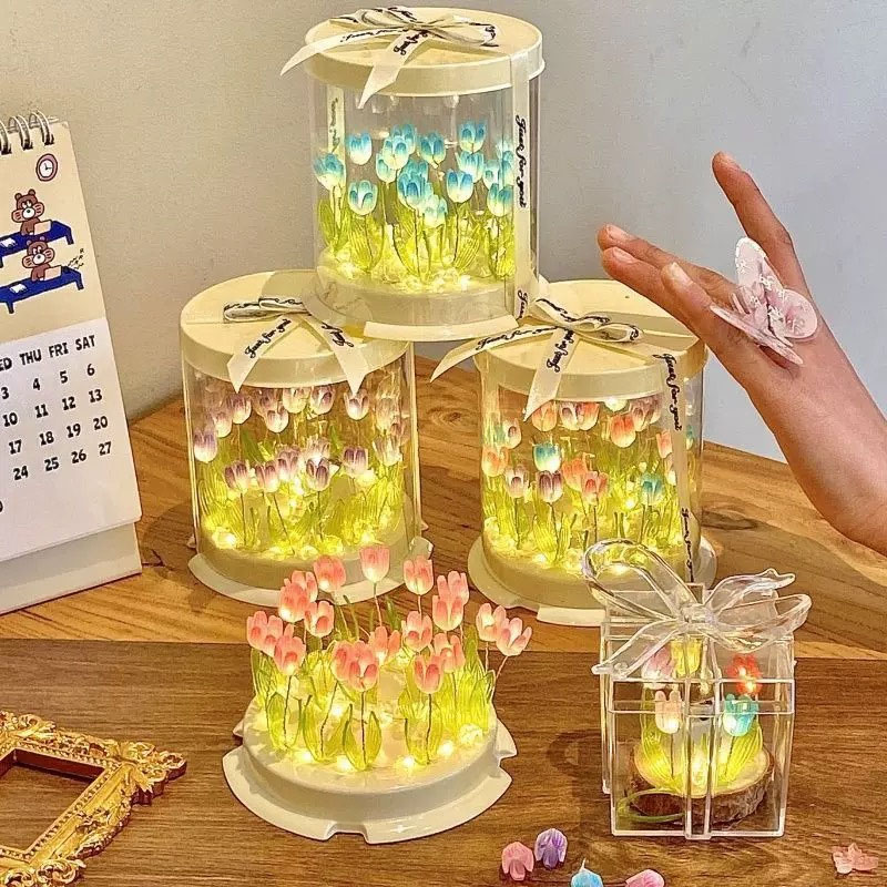 DIY Tulpe Lampe Simulation Blu – Lighting Table Decor Bewertung und Preis