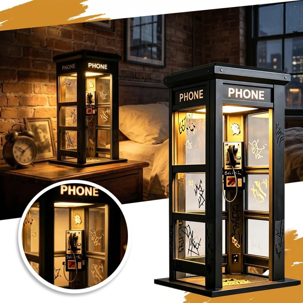 Retro Graffiti Telefonzellen-T – Lighting Table Decor Bewertung und Preis