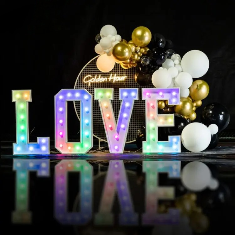 Professionelle LED-Leuchtbuchs – Light Up Letters Marquee Bewertung und Preis