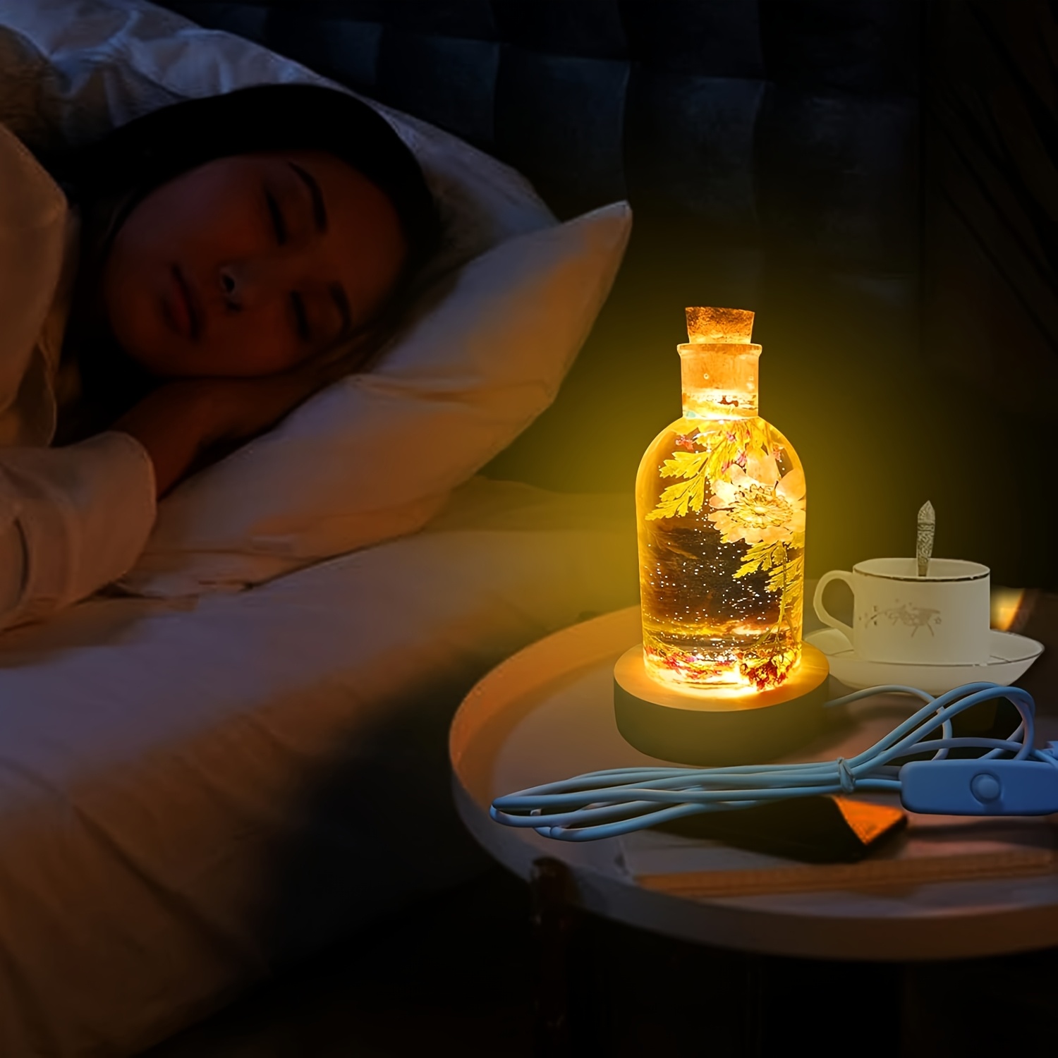 Drift Bottle Light Resin-Forme – Decor Lighting Cork Bewertung und Preis