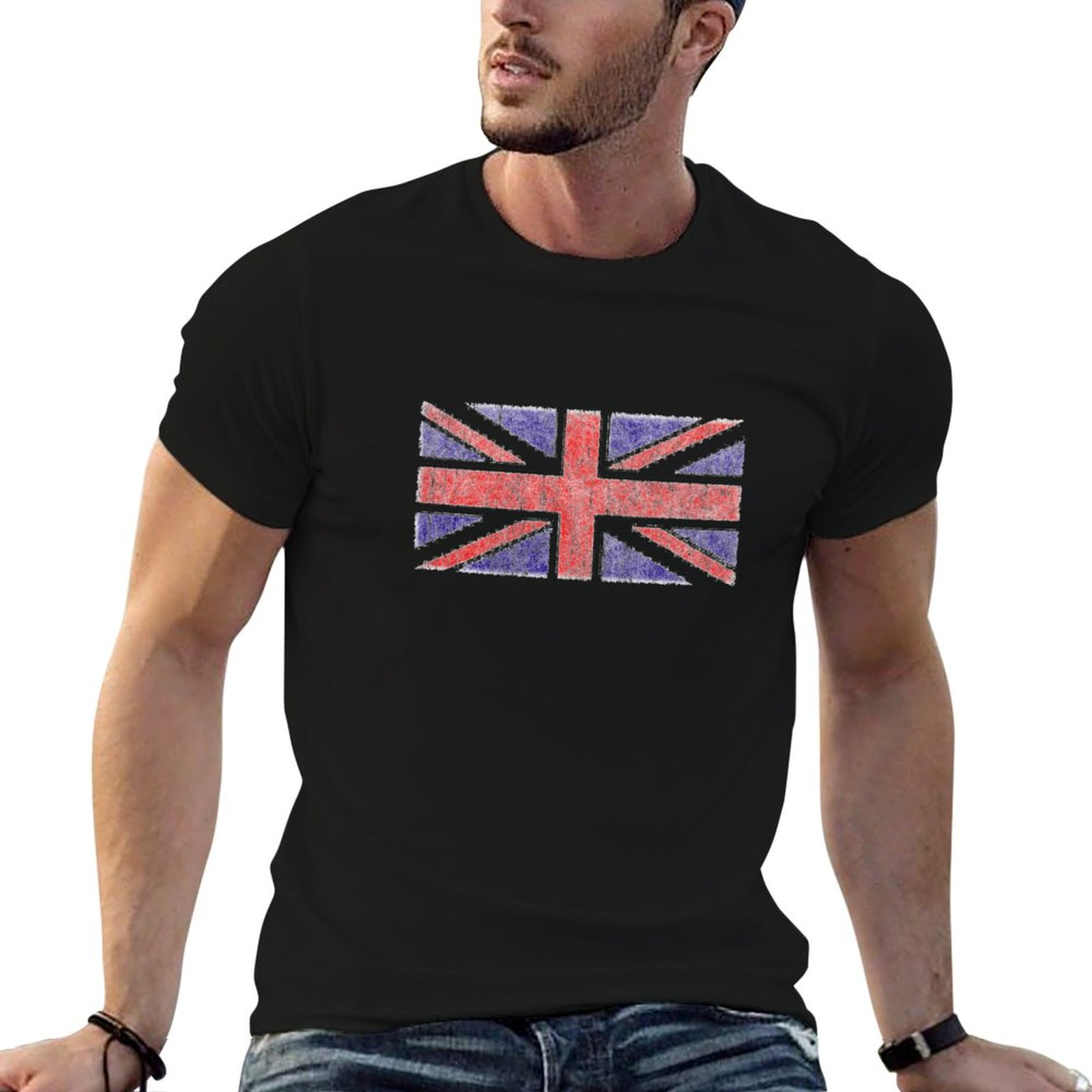 Vintage UK Union Jack Flag T-S – Union Lighting & Decor Photos Bewertung und Preis