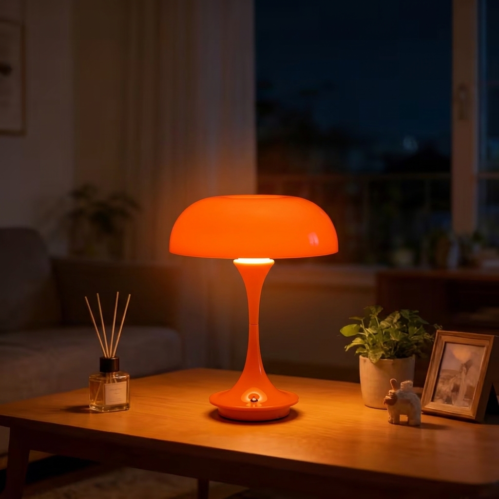 1/2 Stück LED-Pilz-Tischlampe, – Mushroom Table Lamp Bewertung und Preis