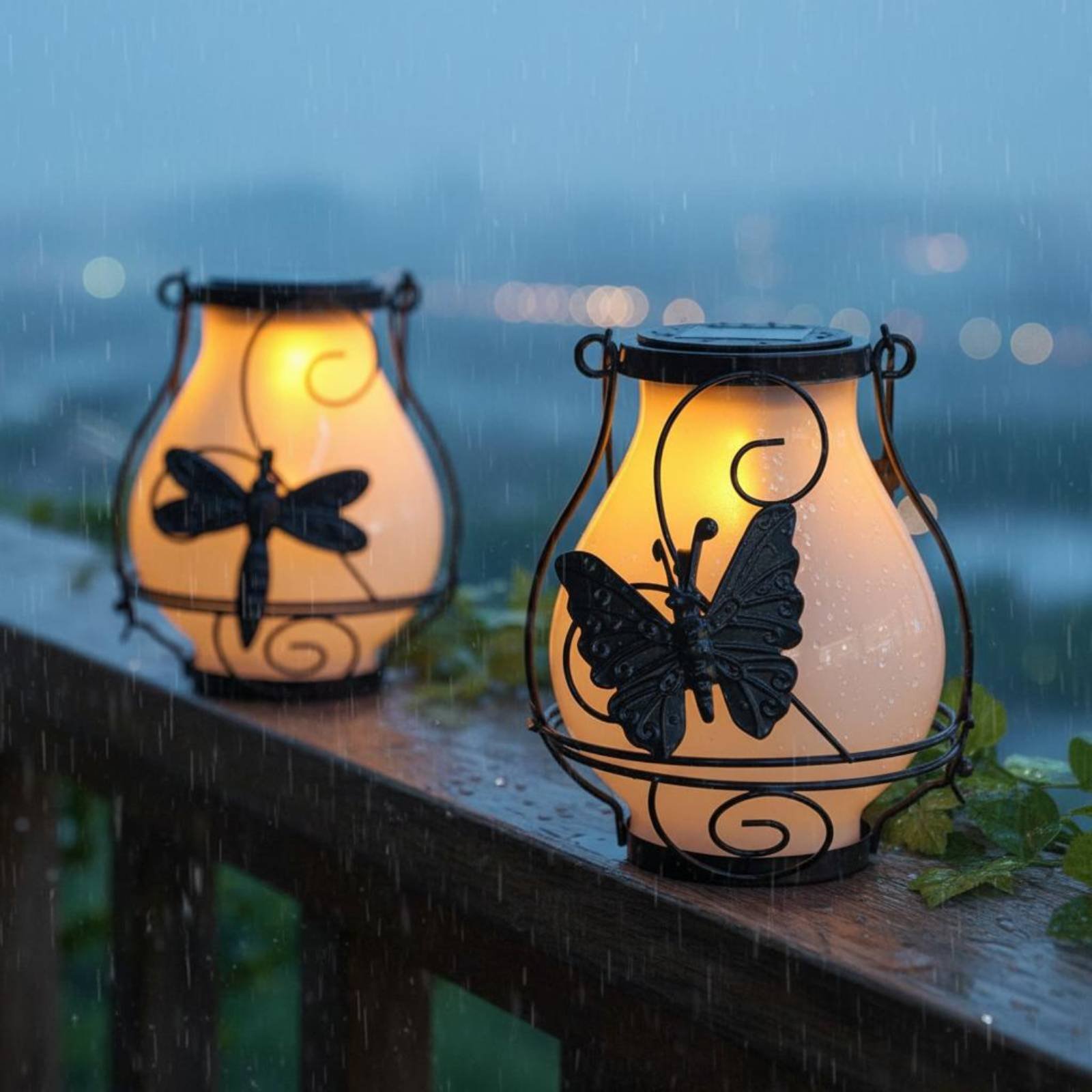 Solar-Schmetterlingslaterne, w – Wall Decor Lighting Bewertung und Preis