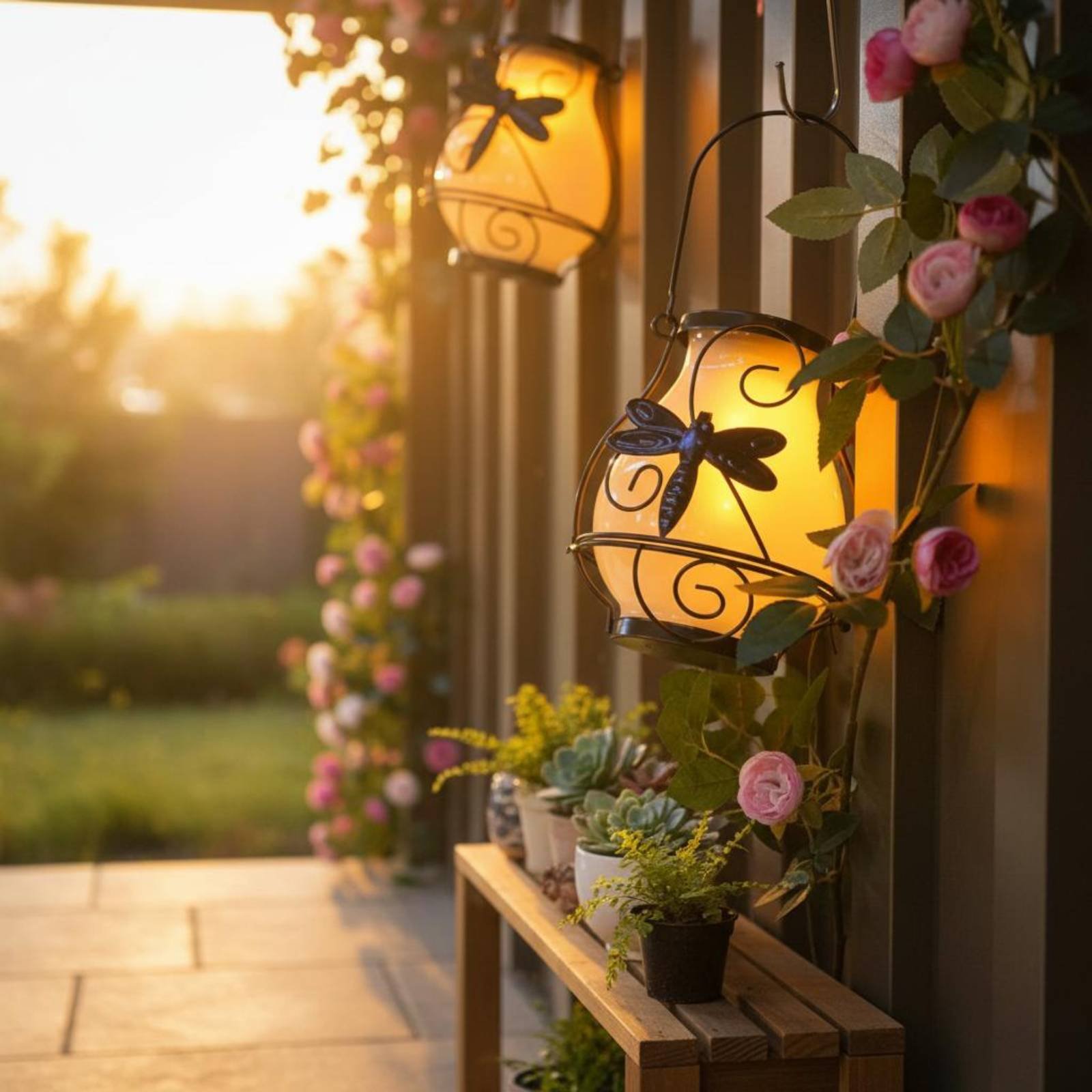 Solar-Schmetterlingslaterne, w – Wall Decor Lighting Bewertung und Preis