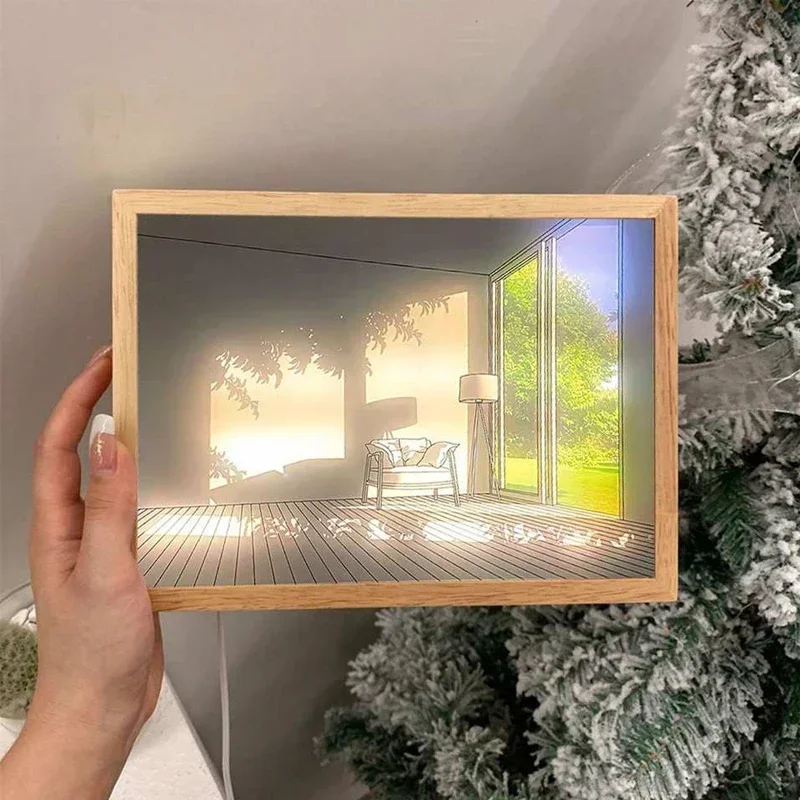 Dekorative LED-Lichtmalerei, U – Lighting Room Decor Photo Bewertung und Preis