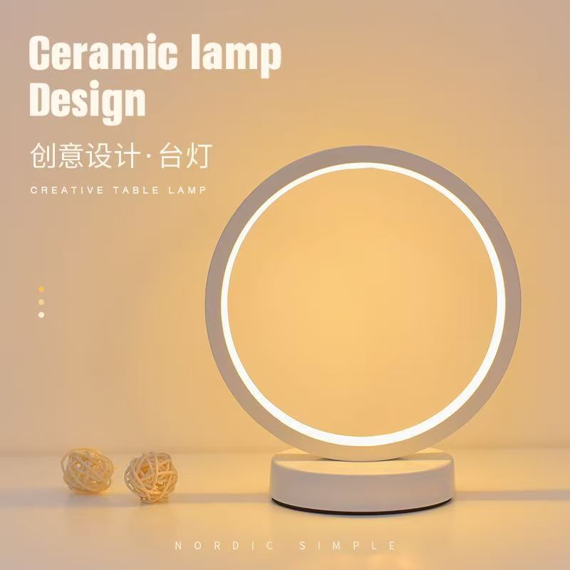 20CM LED Einfache Rund Ring Ti – Lighting Table Decor Bewertung und Preis