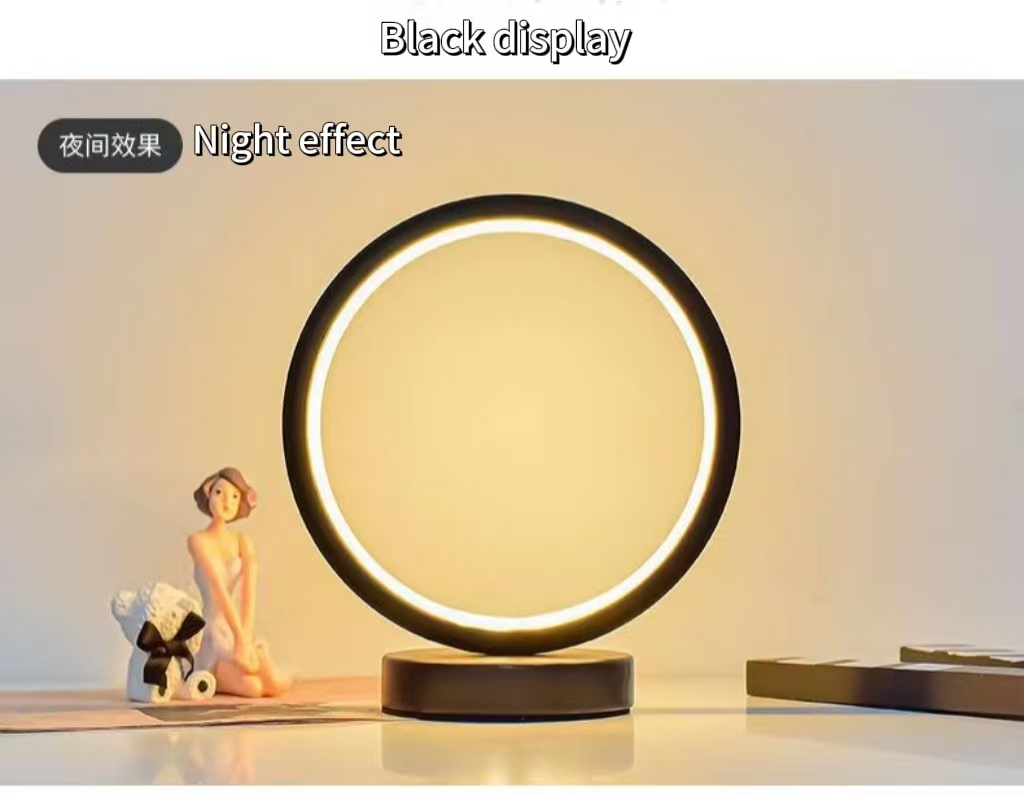 20CM LED Einfache Rund Ring Ti – Lighting Table Decor Bewertung und Preis