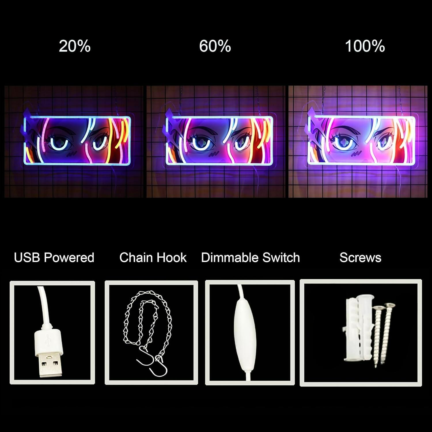 Leidenschaftliche Augen Neon-S – Wall Decor Lighting Bewertung und Preis