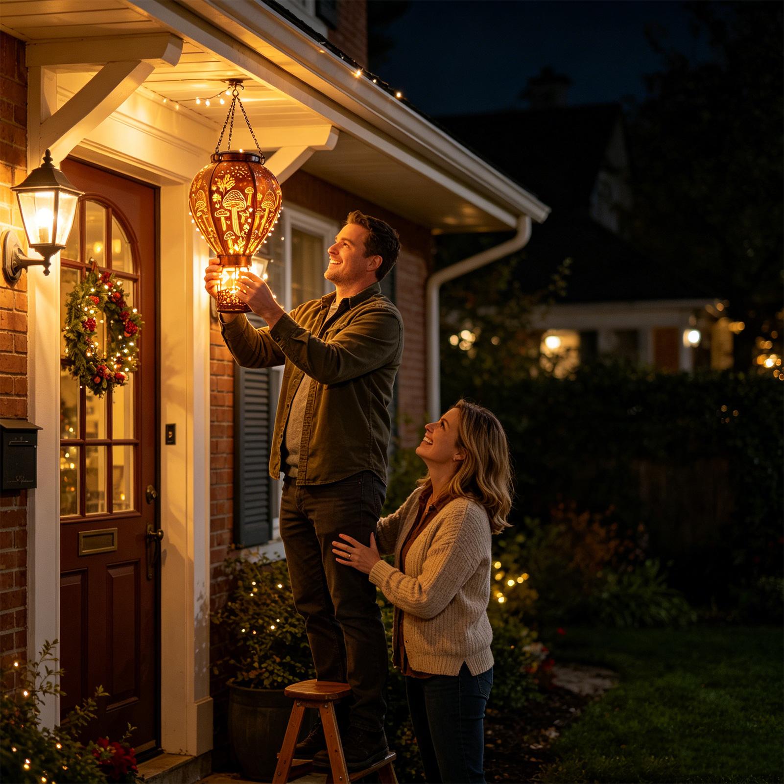 Heißluftballon-Solarleuchte, K – Wall Decor Lighting Bewertung und Preis