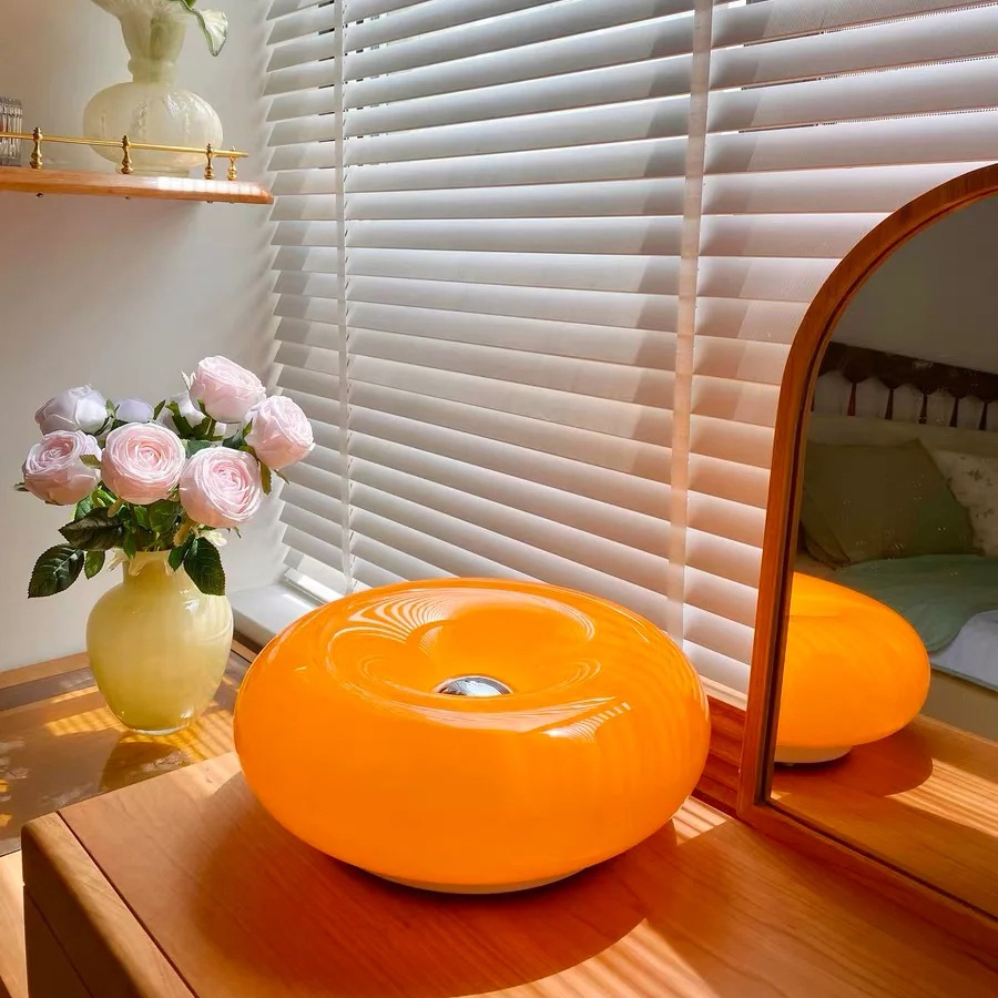 Nordische Donut-Lampe Bauhaus  – Mushroom Table Lamp Bewertung und Preis