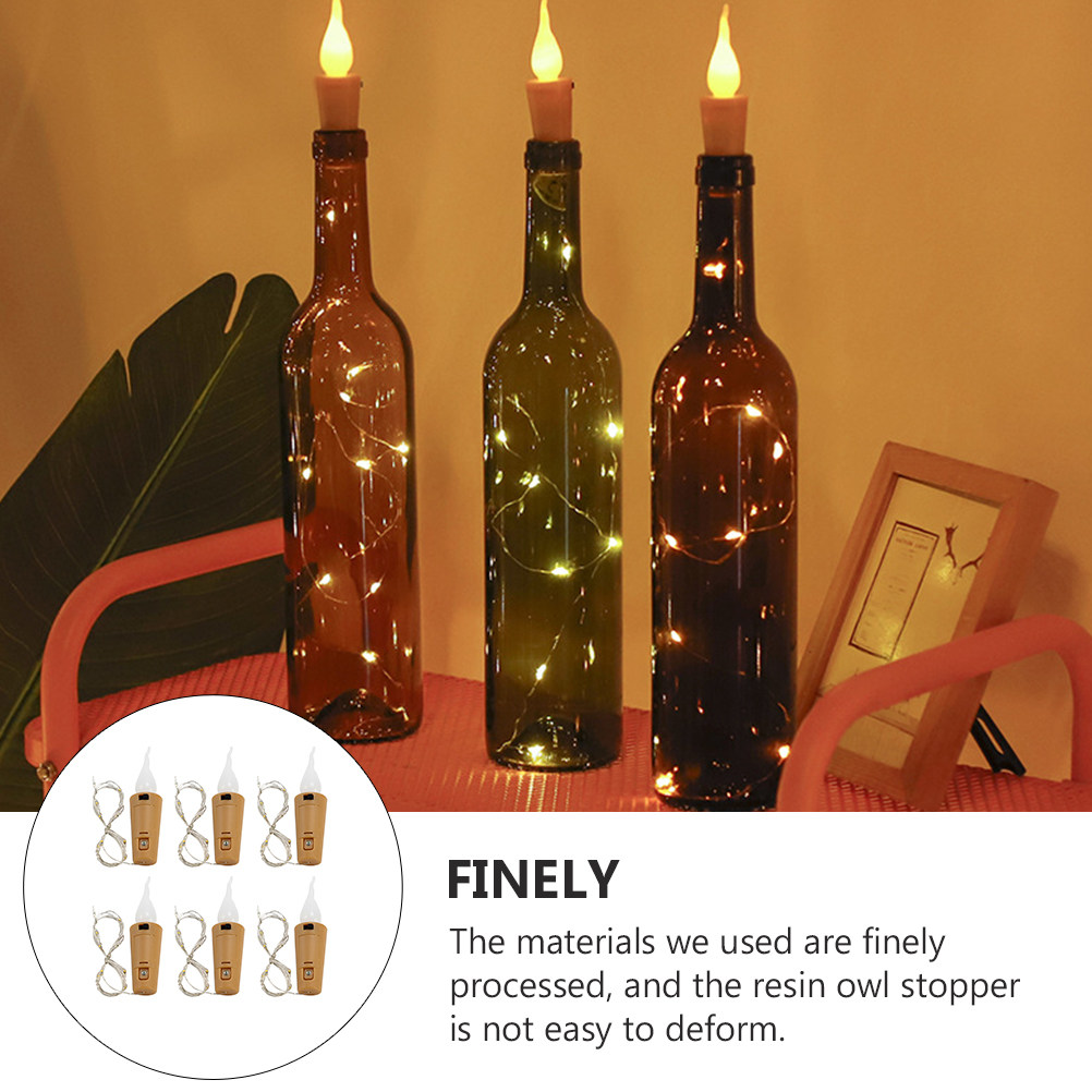6-teilige Weinflaschen-Lichter – Decor Lighting Cork Bewertung und Preis
