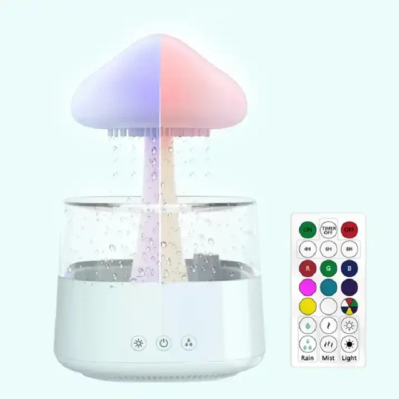 Wolken- und Regentropfen-Luftb – Mushroom Table Lamp Bewertung und Preis