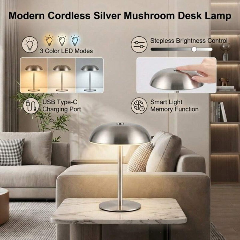 Niedliche Pilz-Tischlampe, Tou – Mushroom Table Lamp Bewertung und Preis