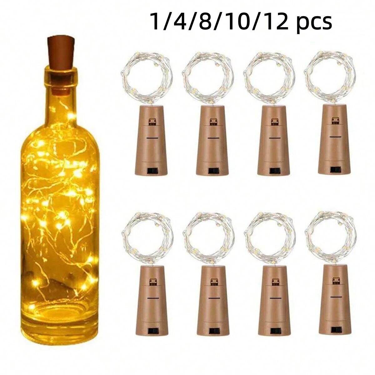 10/12er Pack Flaschenlichter m – Decor Lighting Cork Bewertung und Preis