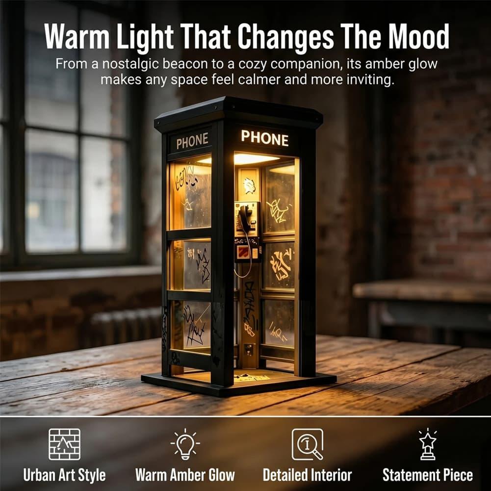 Vintage Londoner Telefonzellen – Lighting Table Decor Bewertung und Preis