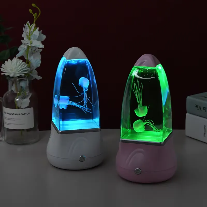 LED-Quallen-Lavalampe Farbwech – Lava Lamp Desktop Bewertung und Preis
