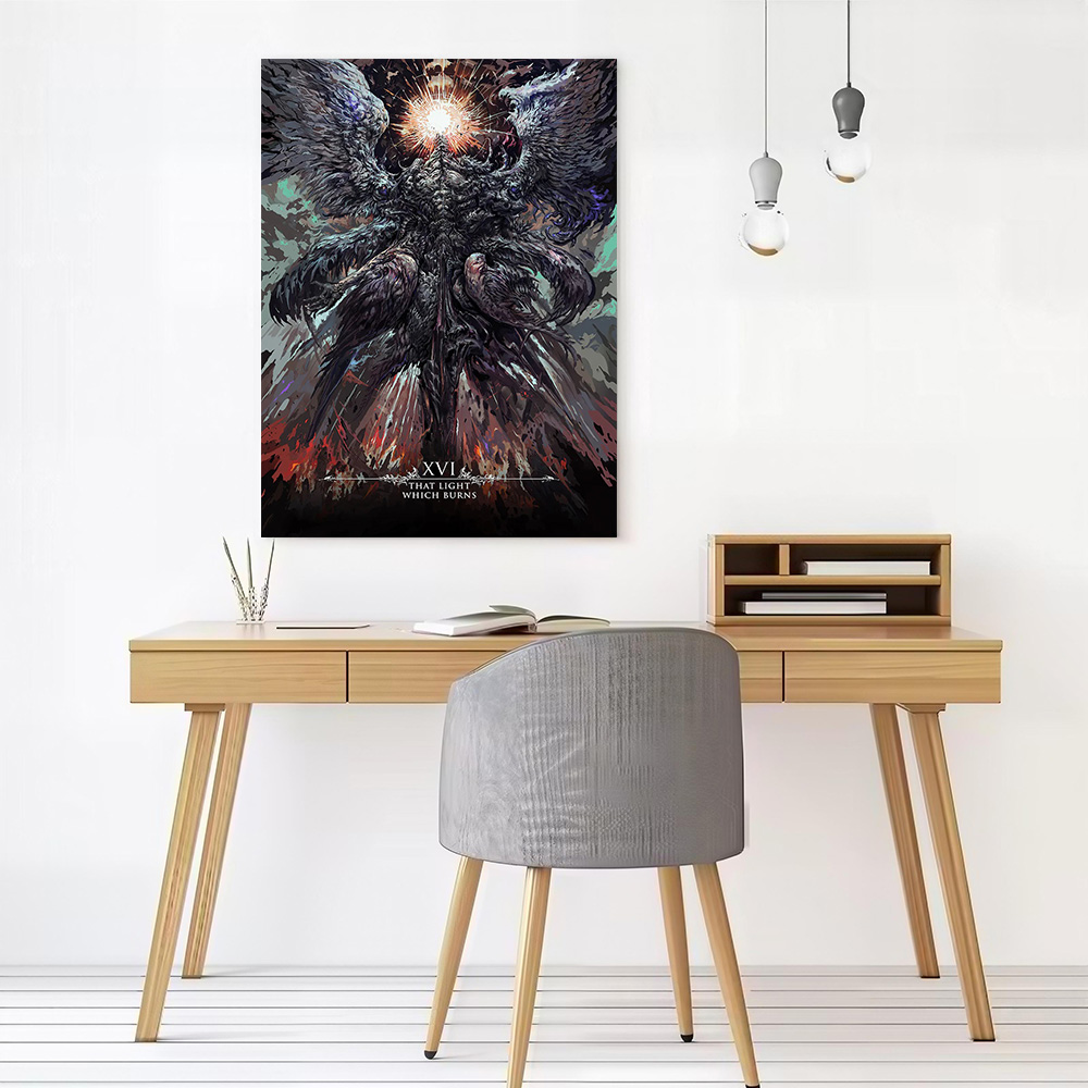 Das Licht, das Brennt - Leinwa – Lighting Room Decor Photo Bewertung und Preis