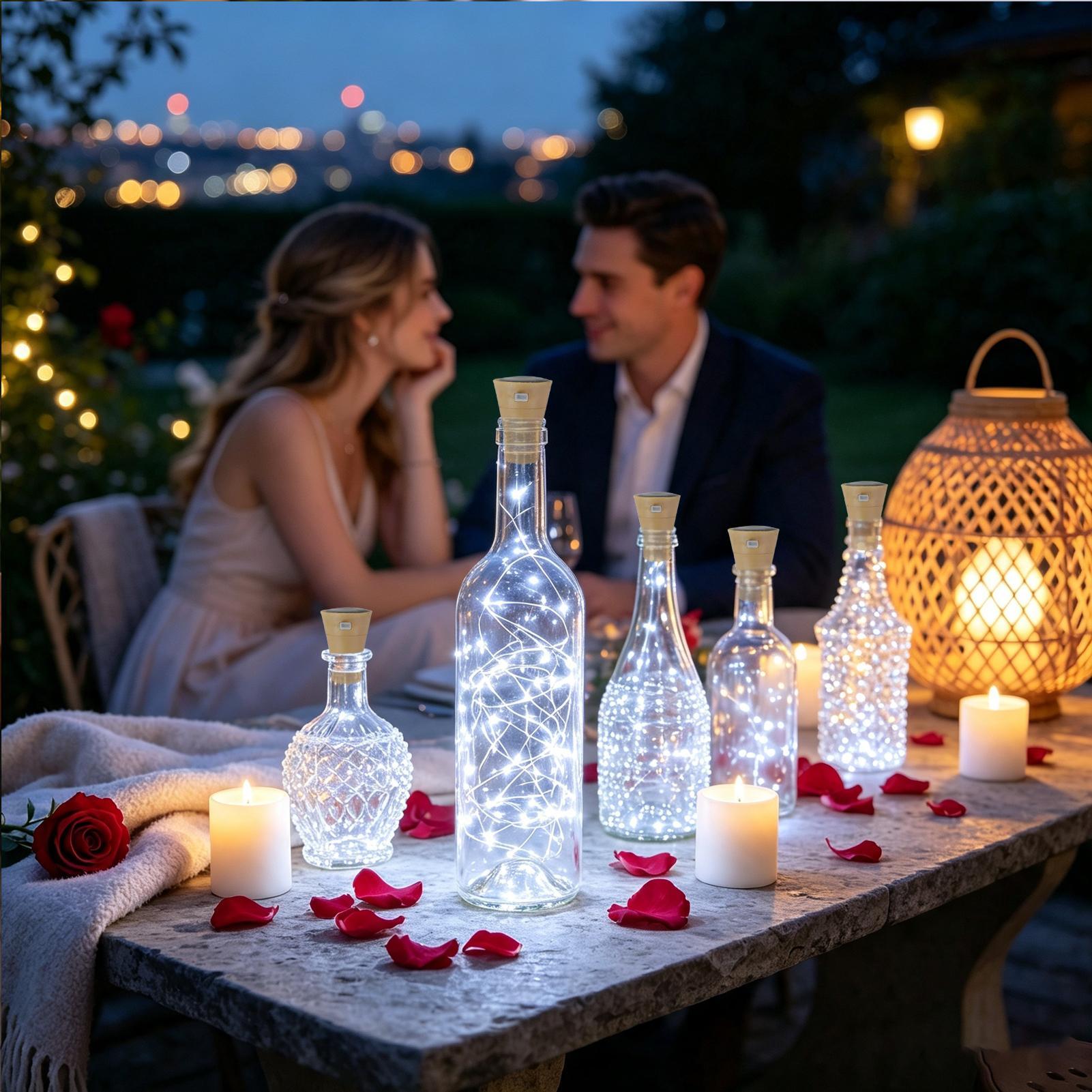 Weinflaschenlichter mit Korken – Decor Lighting Cork Bewertung und Preis