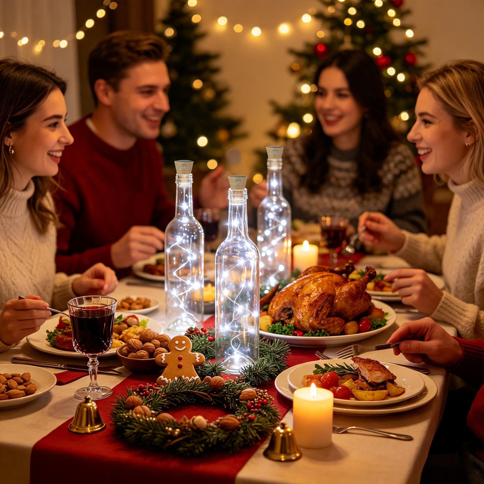 Weinflaschenlichter mit Korken – Decor Lighting Cork Bewertung und Preis