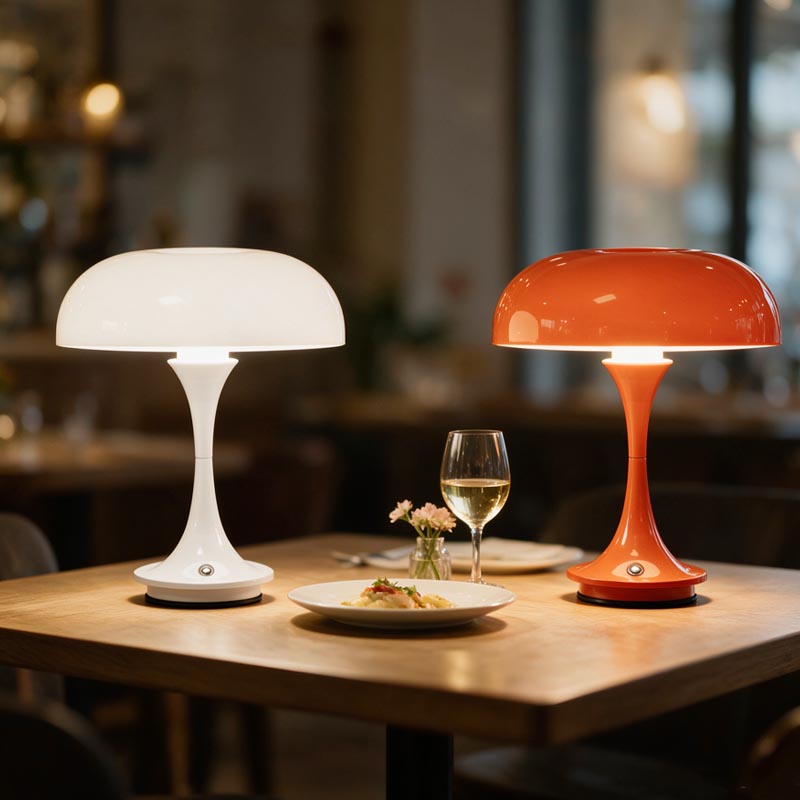 Retro-Pilz-Tischlampe, wiedera – Mushroom Table Lamp Bewertung und Preis