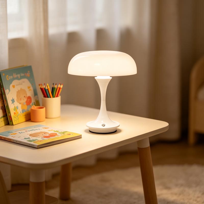 Retro-Pilz-Tischlampe, wiedera – Mushroom Table Lamp Bewertung und Preis