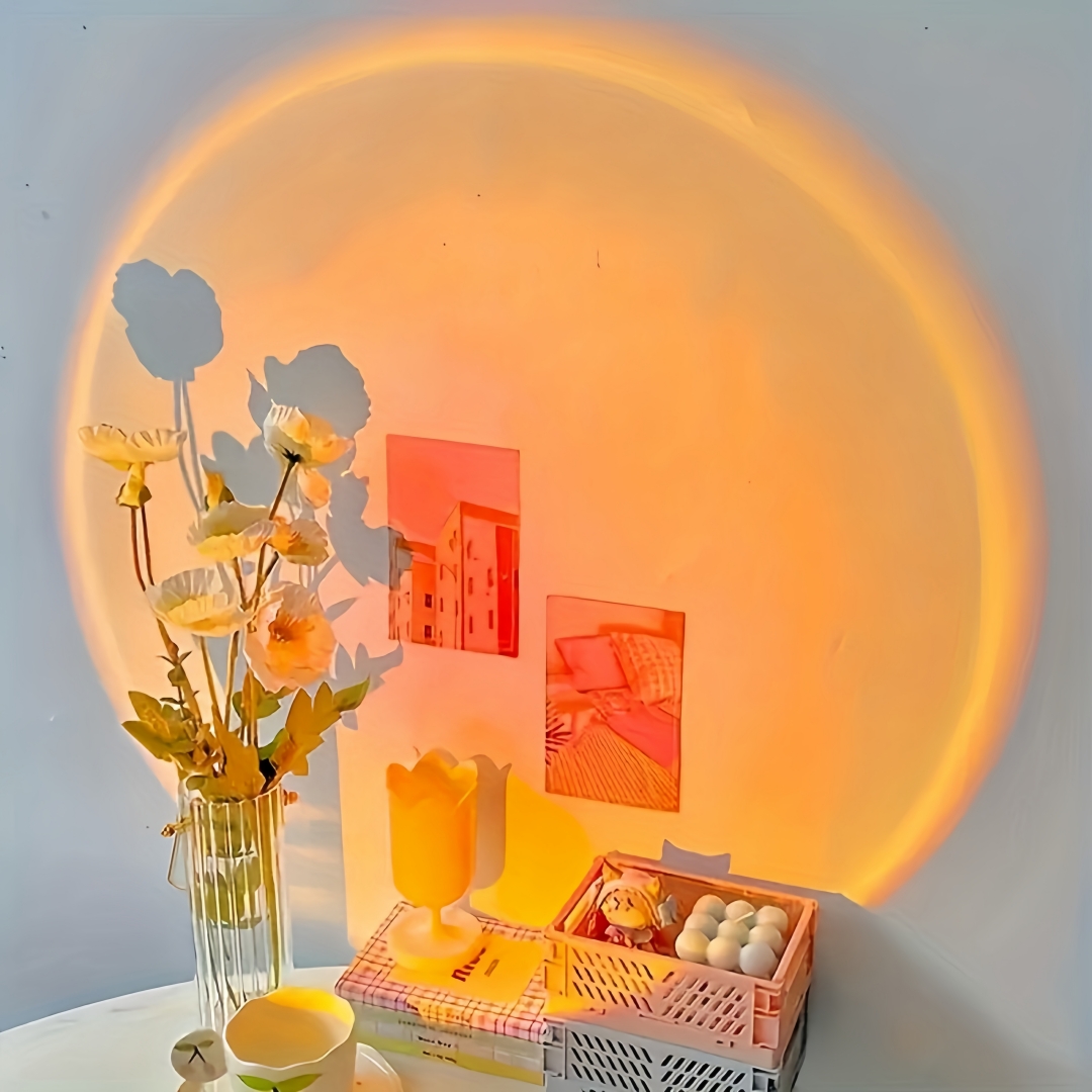16-Farben-Sonnenuntergang-Proj – Lighting Room Decor Photo Bewertung und Preis